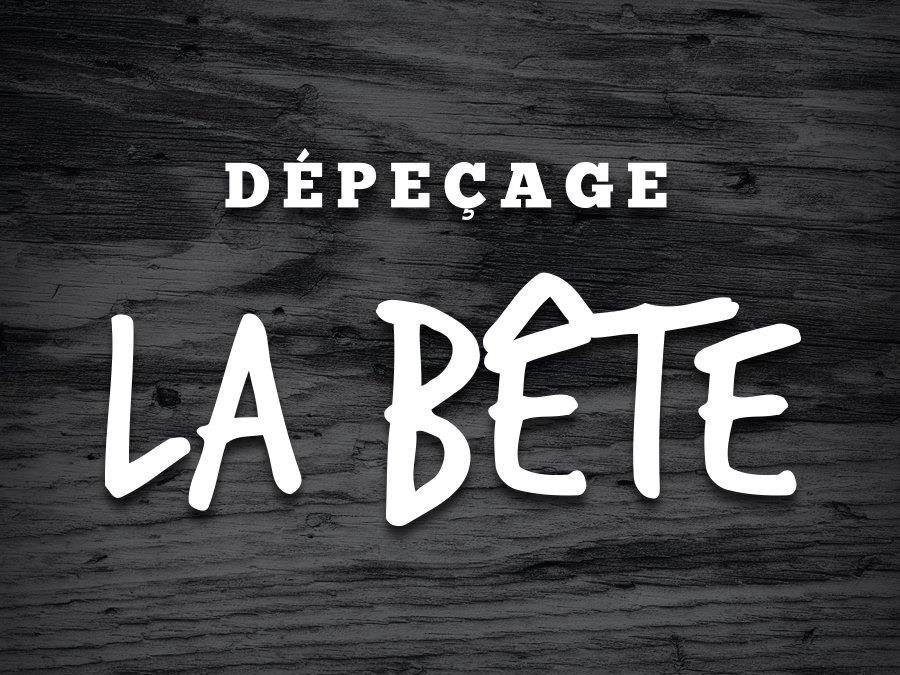 Centre de dépeçage la bête