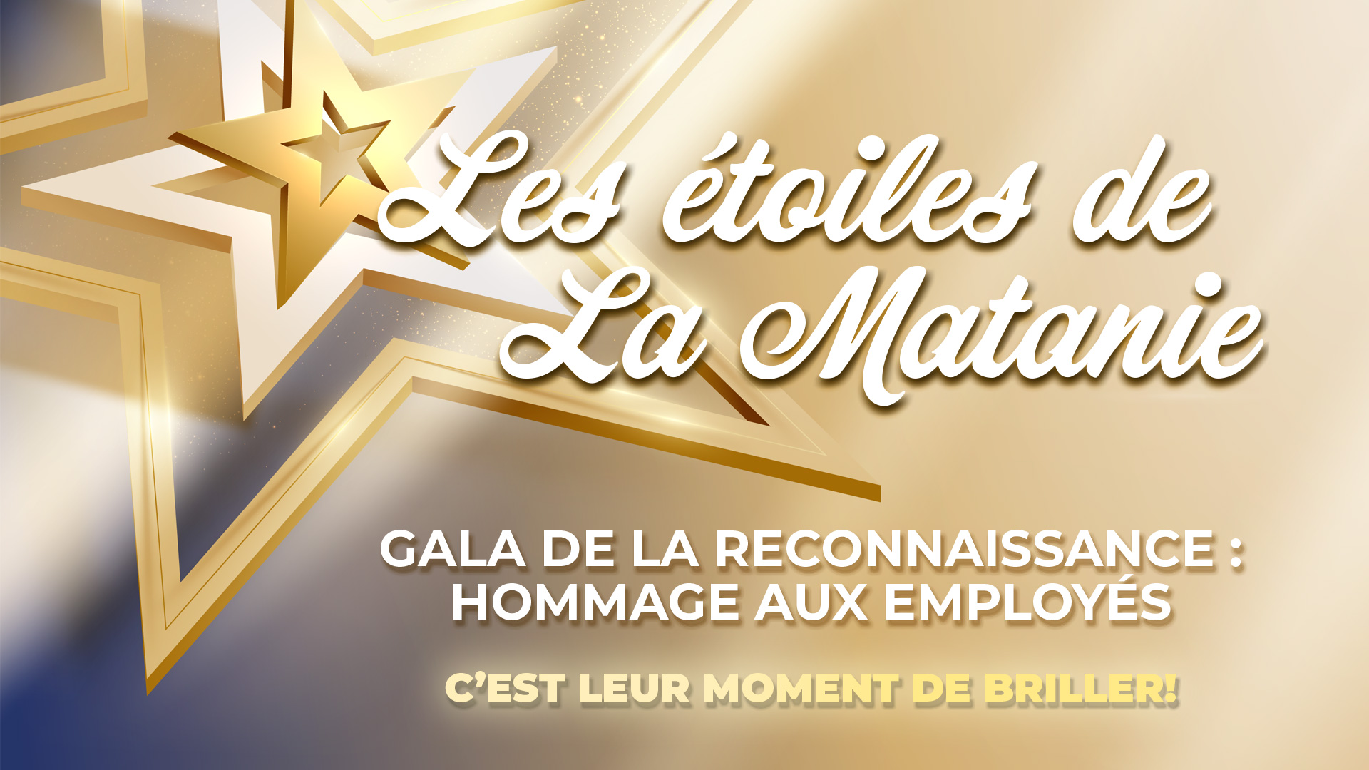 Chambre de commerce et d'industrie de La Matanie - Gala de reconnaissance - Étoiles de La Matanie